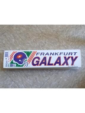 World Football League Bumper stickers